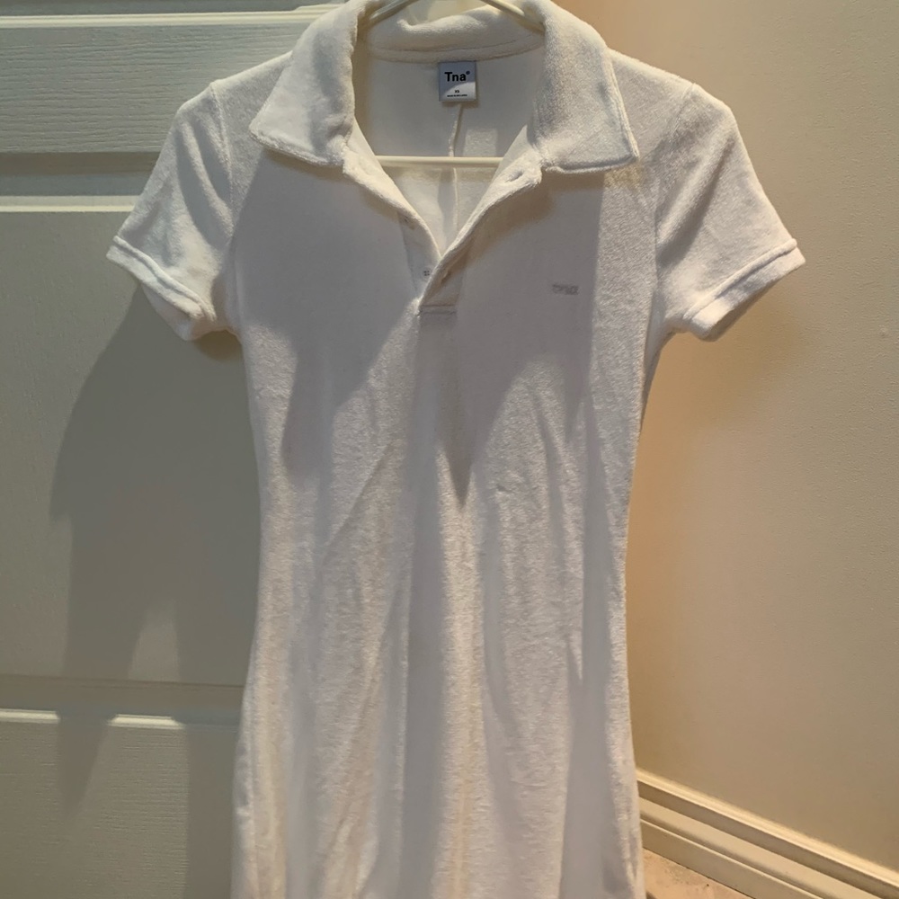 TNA White Tennis Dress